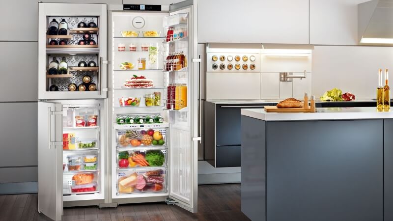 Sắp xếp thực phẩm thật hợp lý 