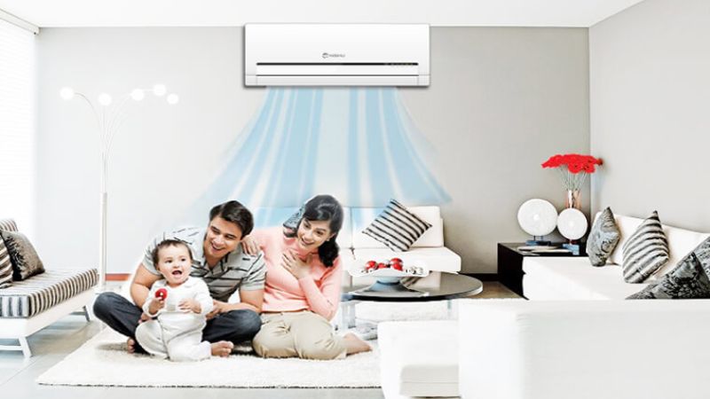 Chế độ Fan giúp duy trì không khí trong phòng ở mức dễ chịu