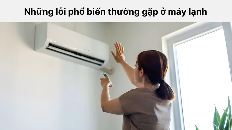 Những lỗi phổ biến cần được sửa chữa nhanh chóng