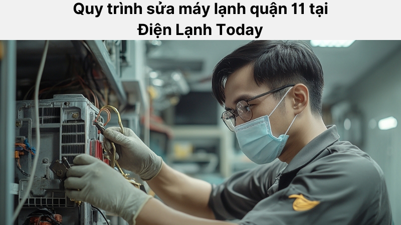 Điện lạnh Today cam kết tiến hành sửa chữa theo đúng quy trình