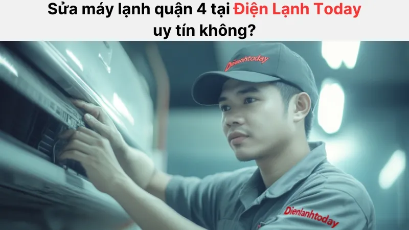 Sửa máy lạnh quận 4 có uy tín không?