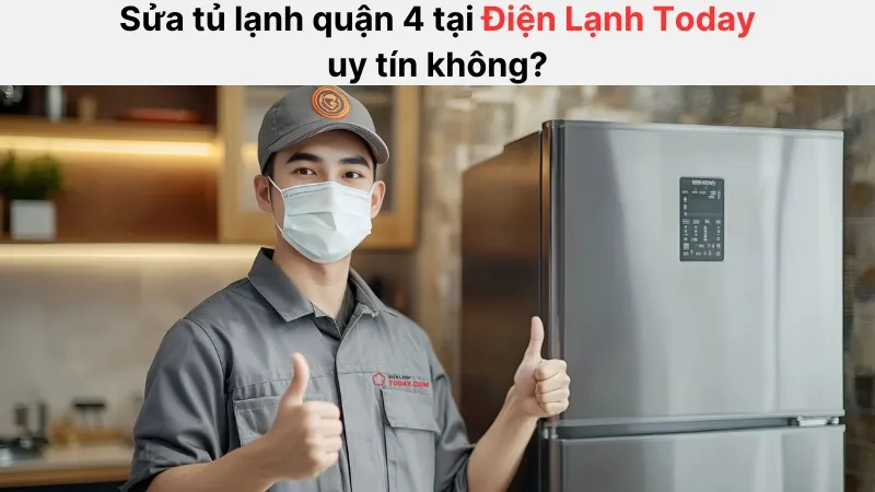 Điện Lạnh Today là địa chỉ tin cậy khi khách hàng cần sửa tủ lạnh tại nhà quận 4