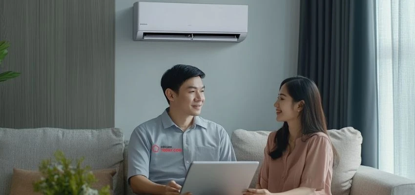 Báo giá trực tiếp trước khi vệ sinh máy lạnh