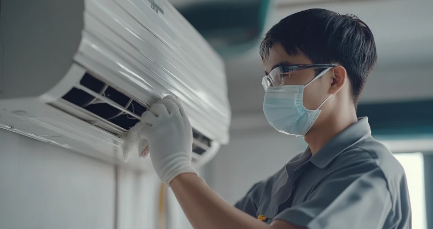 Khi nào nên vệ sinh máy lạnh khách sạn