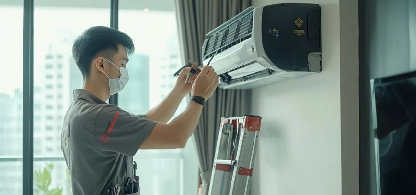 Thợ vệ sinh máy lạnh được đào tạo bài bản, có chuyên môn
