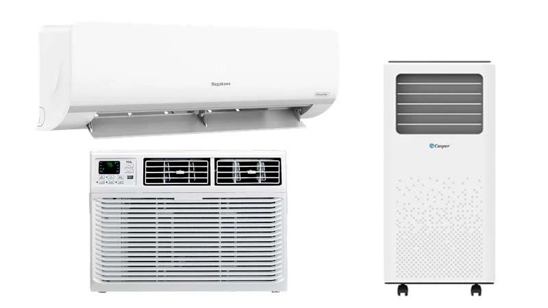 Các loại máy lạnh mà Điện lạnh Today nhận vệ sinh, sửa chữa