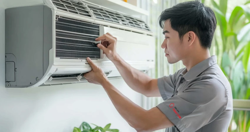 Các thao thác kiểm tra trước khi đặt lịch sửa máy lạnh