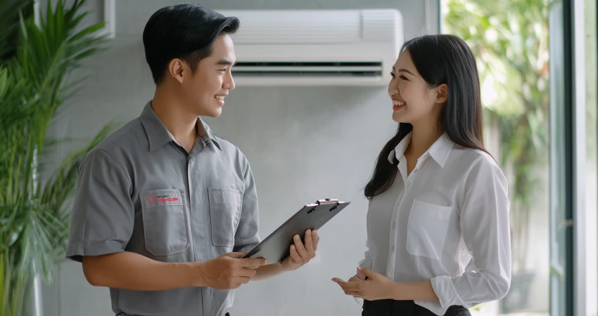 Chọn dịch vụ sửa máy lạnh Hóc Môn tại Điện Lạnh Today 