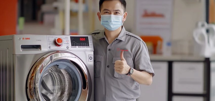 Đội ngũ thợ vệ sinh máy giặt Bình Chánh tại Điện lạnh Today có nhiều năm kinh nghiệm