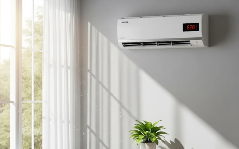 Máy lạnh Toshiba báo lỗi E28 là bị gì