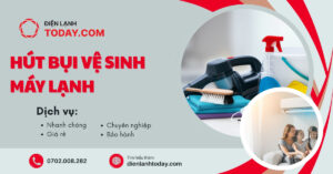 Hút bụi vệ sinh máy lạnh