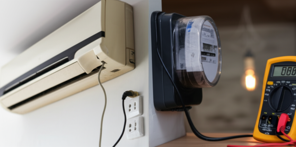 Nguồn điện không ổn định có thể là nguyên nhân khiến máy lạnh Toshiba báo lỗi P10.