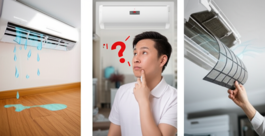 Nhận biết các dấu hiệu như không lạnh, chảy nước, hay kêu to giúp sửa chữa điều hòa panasonic kịp thời.
