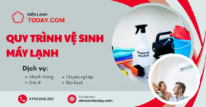 Quy trình vệ sinh máy lạnh