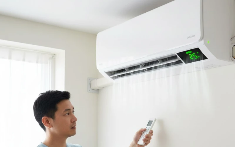 Khởi động lại máy lạnh xem hết lỗi A1 chưa