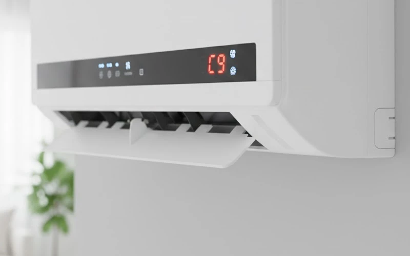 Dấu hiệu máy lạnh báo lỗi C9