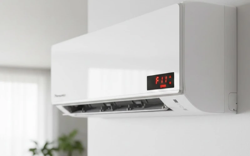 Lỗi F11 máy giặt Panasonic thường do thiếu gas hoặc quạt dàn nóng bị dơ