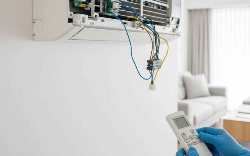 Reset lại máy lạnh bằng remote