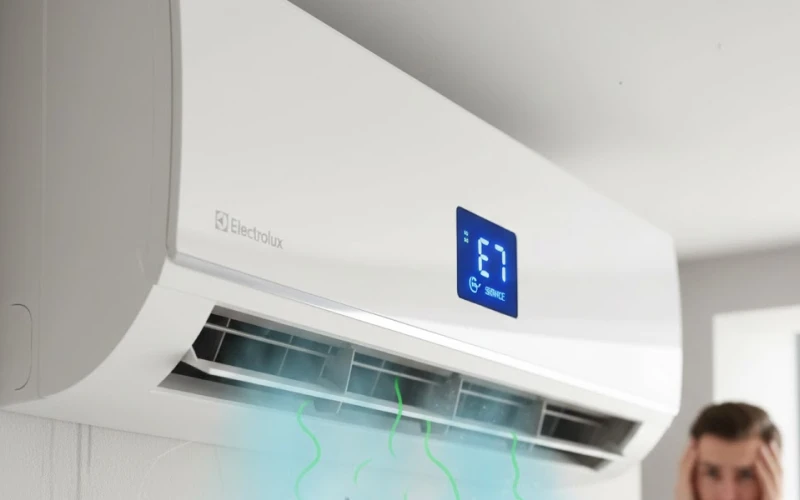 Máy lạnh Electrolux báo lỗi trên màn hình