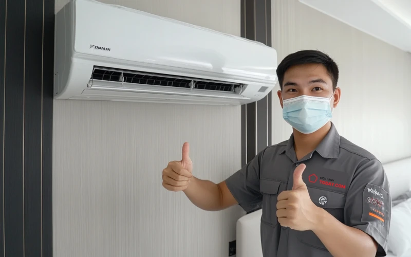 Dienlanhtoday đơn vị sửa máy lạnh uy tín
