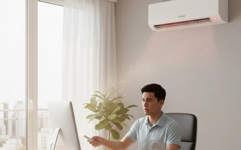 Máy lạnh Toshiba không lạnh là một trong các lỗi cần sửa chữa