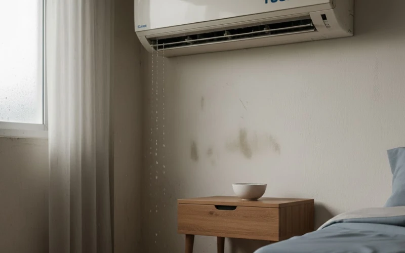 Máy lạnh Toshiba bị chảy nước