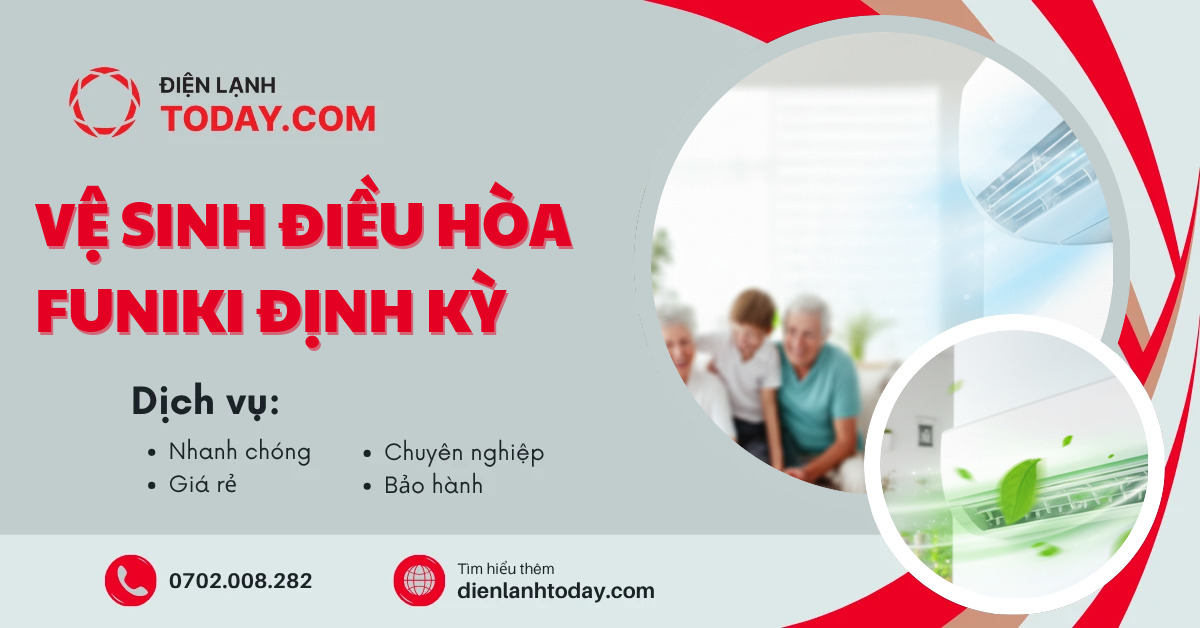 Vệ sinh điều hòa Funiki định kỳ