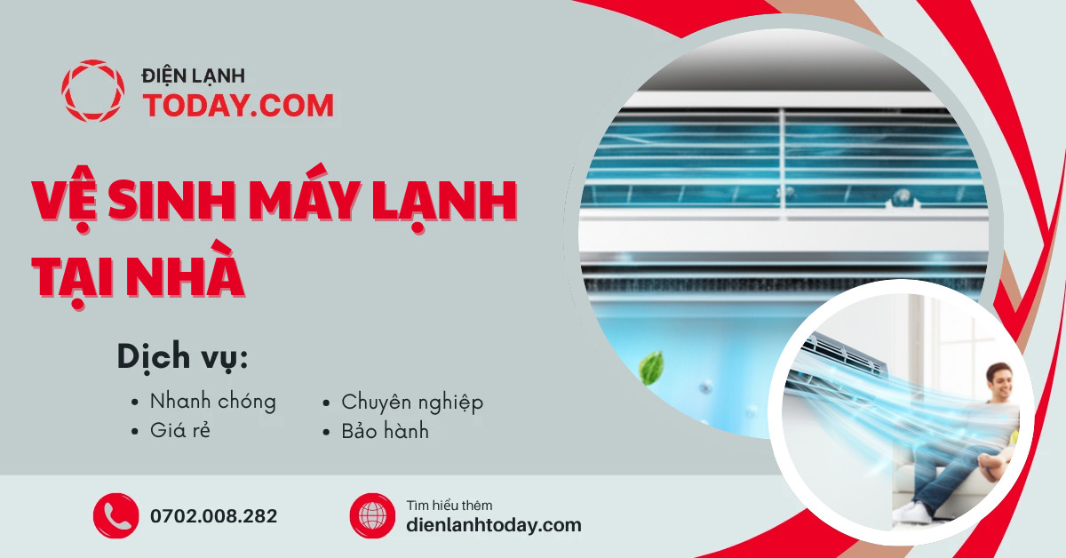 Vệ sinh máy lạnh tại nhà