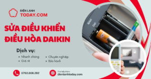Sửa điều khiển điều hòa Daikin