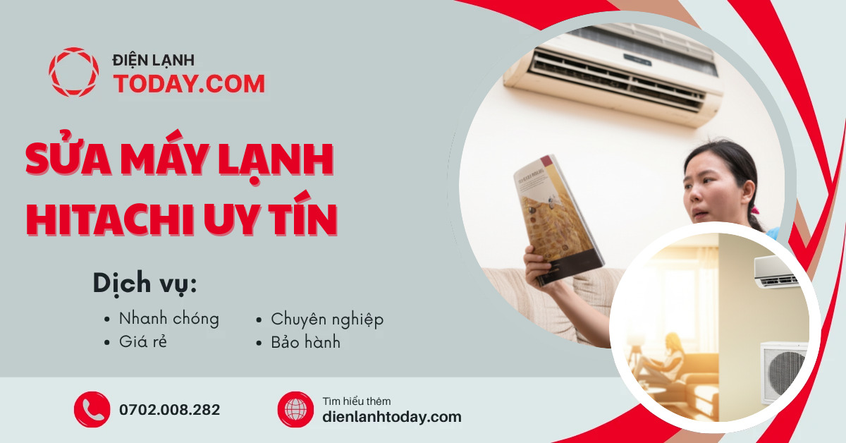 Sửa máy lạnh Hitachi uy tín