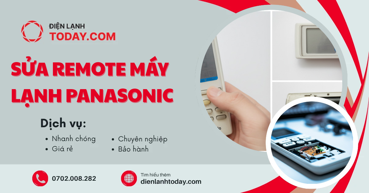 Sửa remote máy lạnh Panasonic