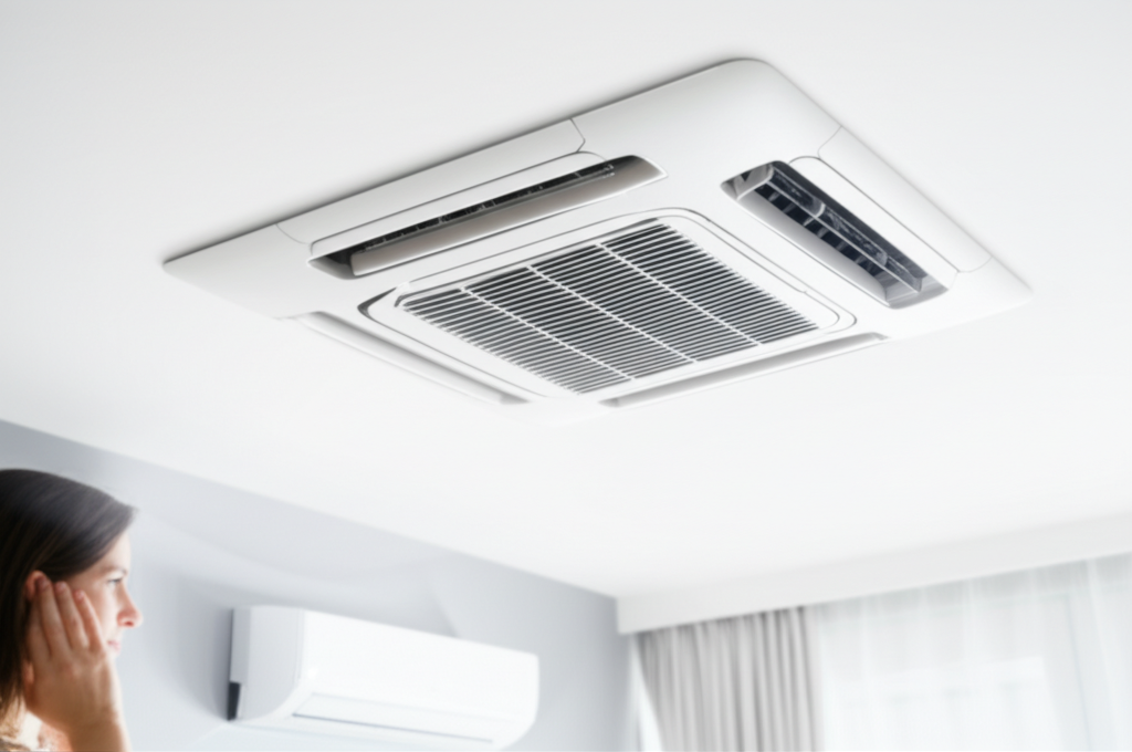 Tiếng ồn lớn bất thường từ máy lạnh là dấu hiệu cần được kiểm tra.