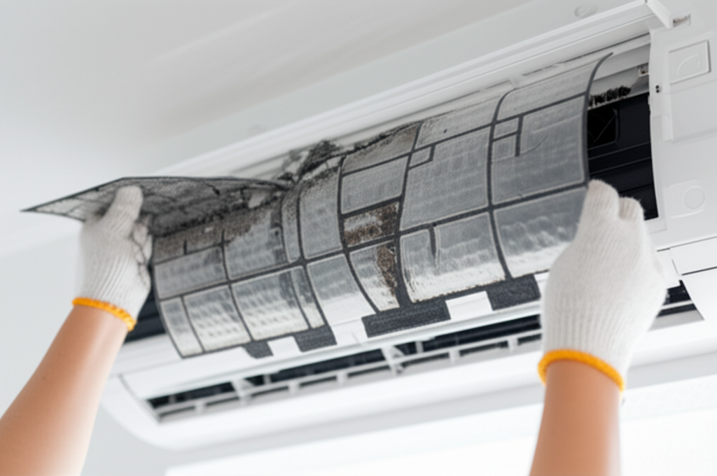 Vệ sinh định kỳ giúp điều hòa hoạt động hiệu quả và tránh lỗi mất nguồn.