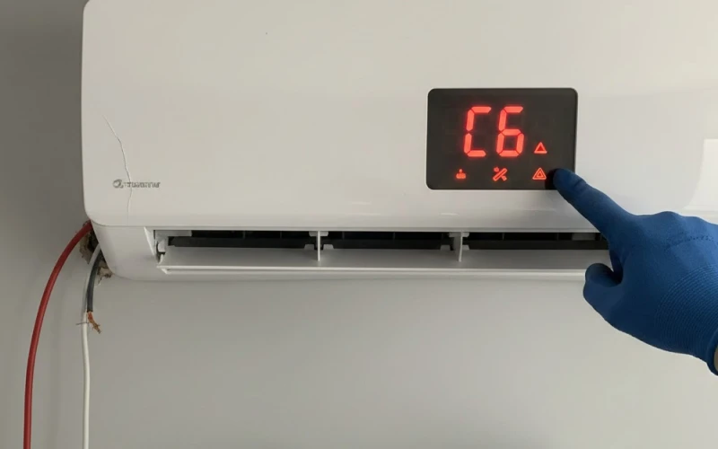 Mã lỗi c6 trên điều hòa
