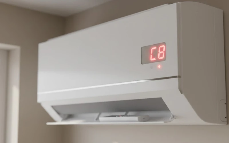 Máy lạnh báo lỗi C8