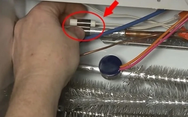 Lỗi cảm biến nhiệt độ làm tủ lạnh không lạnh