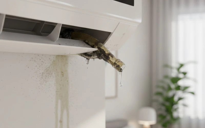 Bộ phận thoát nước bị nghẹt là nguyên nhân chính gây ra lỗi A3