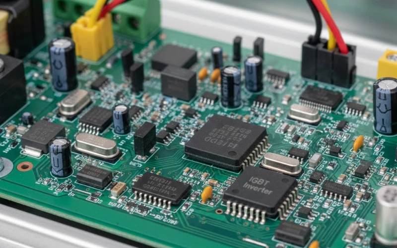 Kiểm tra linh kiện SMD trên bo mạch Inverter