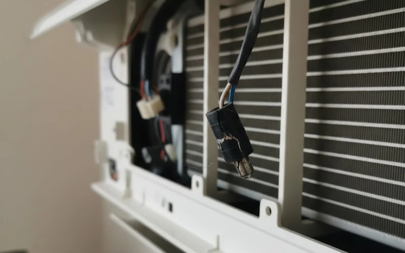 Cảm biến dòng điện trên máy lạnh bị lỗi nên máy lạnh báo J2