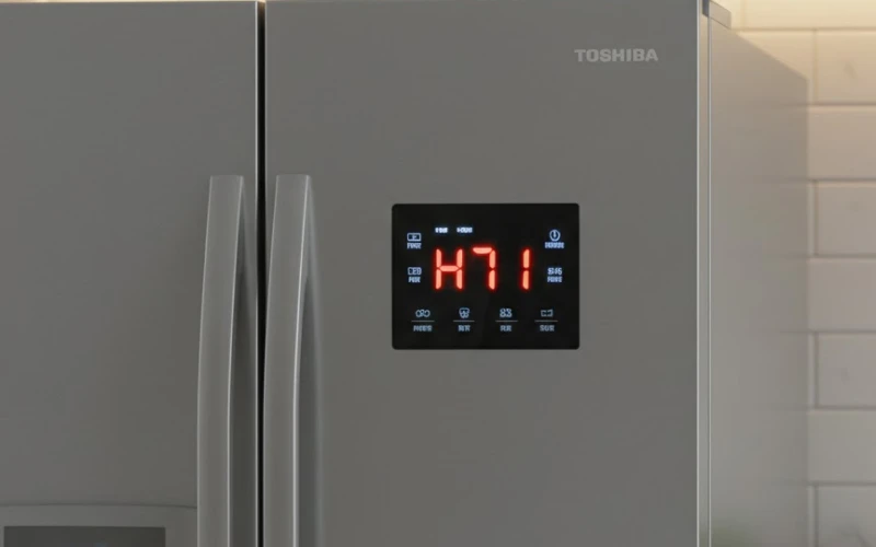 Lý do phát sinh mã lỗi H71 trên tủ lạnh Toshiba