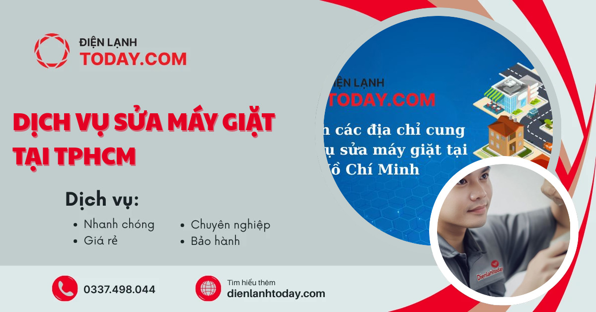 Dịch vụ sửa máy giặt tại TPHCM