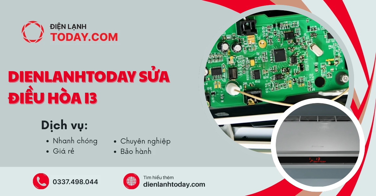 Dienlanhtoday sửa điều hòa i3