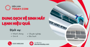 Dung dịch vệ sinh máy lạnh hiệu quả