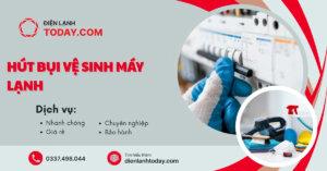 Hút bụi vệ sinh máy lạnh