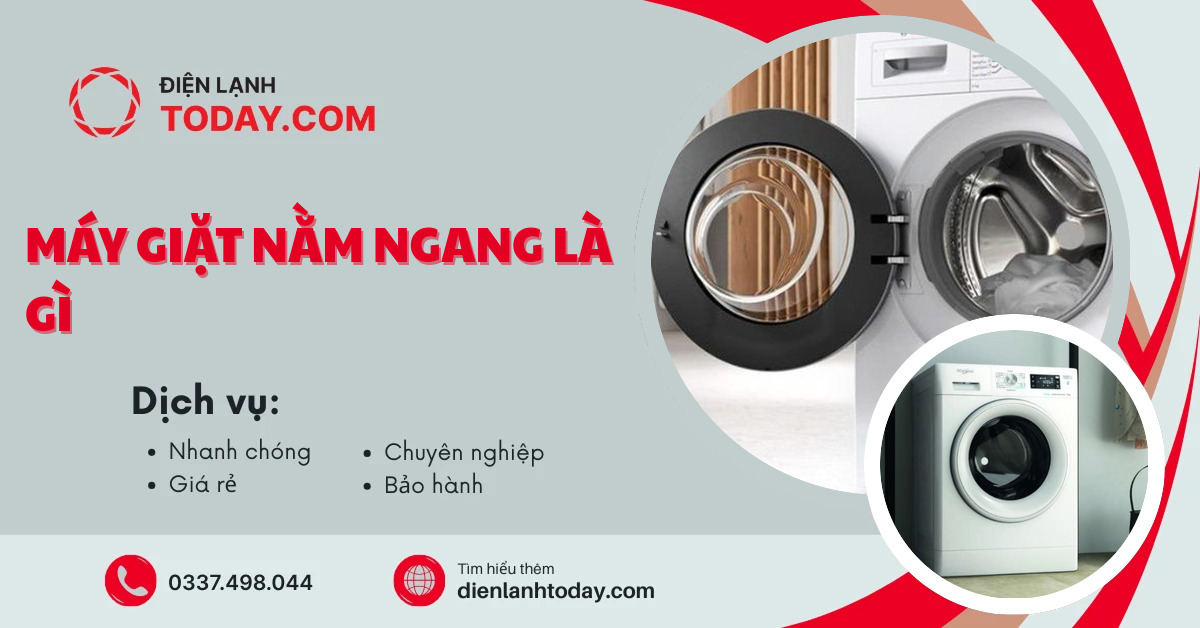 Máy giặt nằm ngang là gì