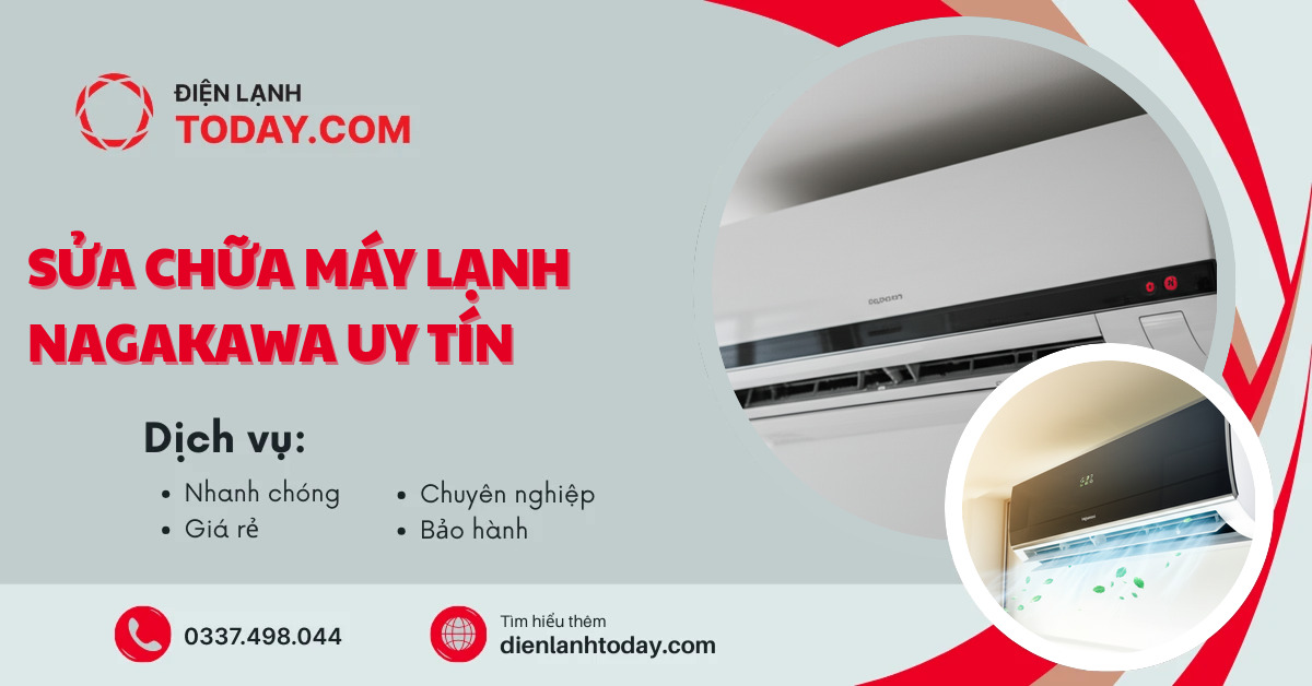 Sửa chữa máy lạnh Nagakawa uy tín