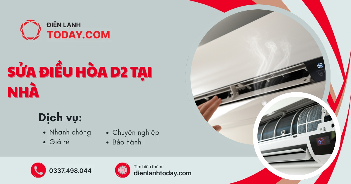 Sửa điều hòa d2 tại nhà