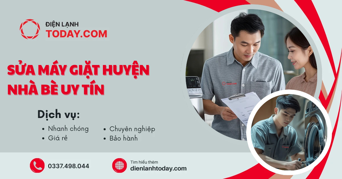 Sửa máy giặt huyện Nhà Bè uy tín
