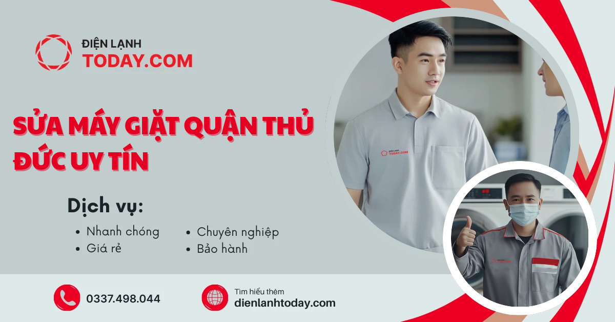 Sửa máy giặt quận Thủ Đức uy tín