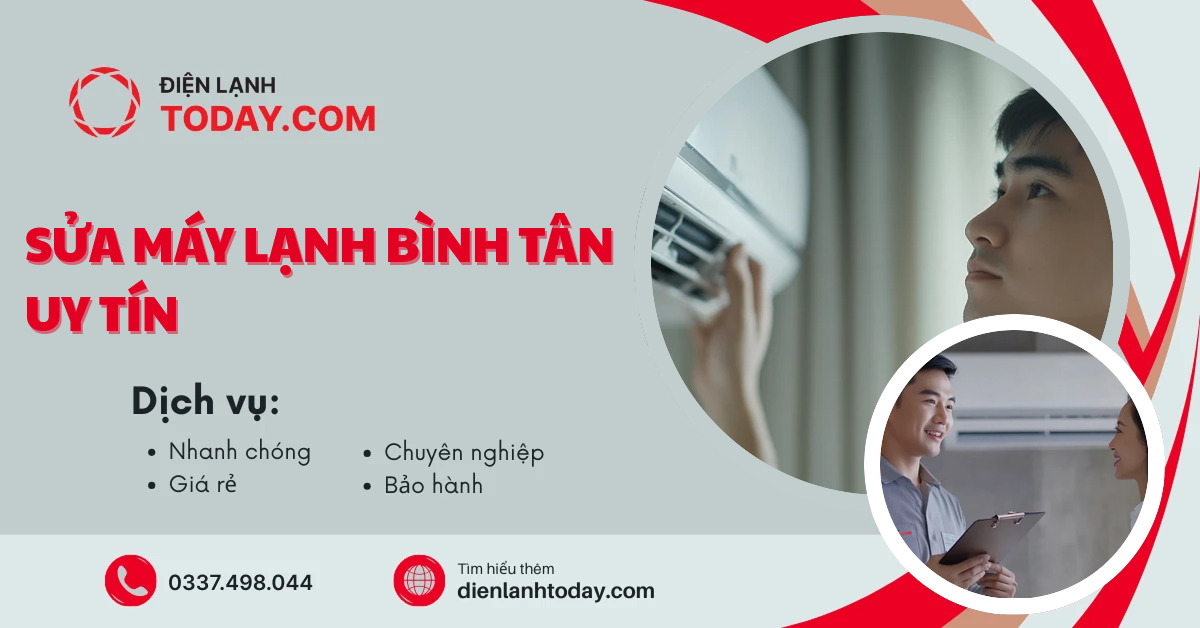 Sửa máy lạnh Bình Tân uy tín